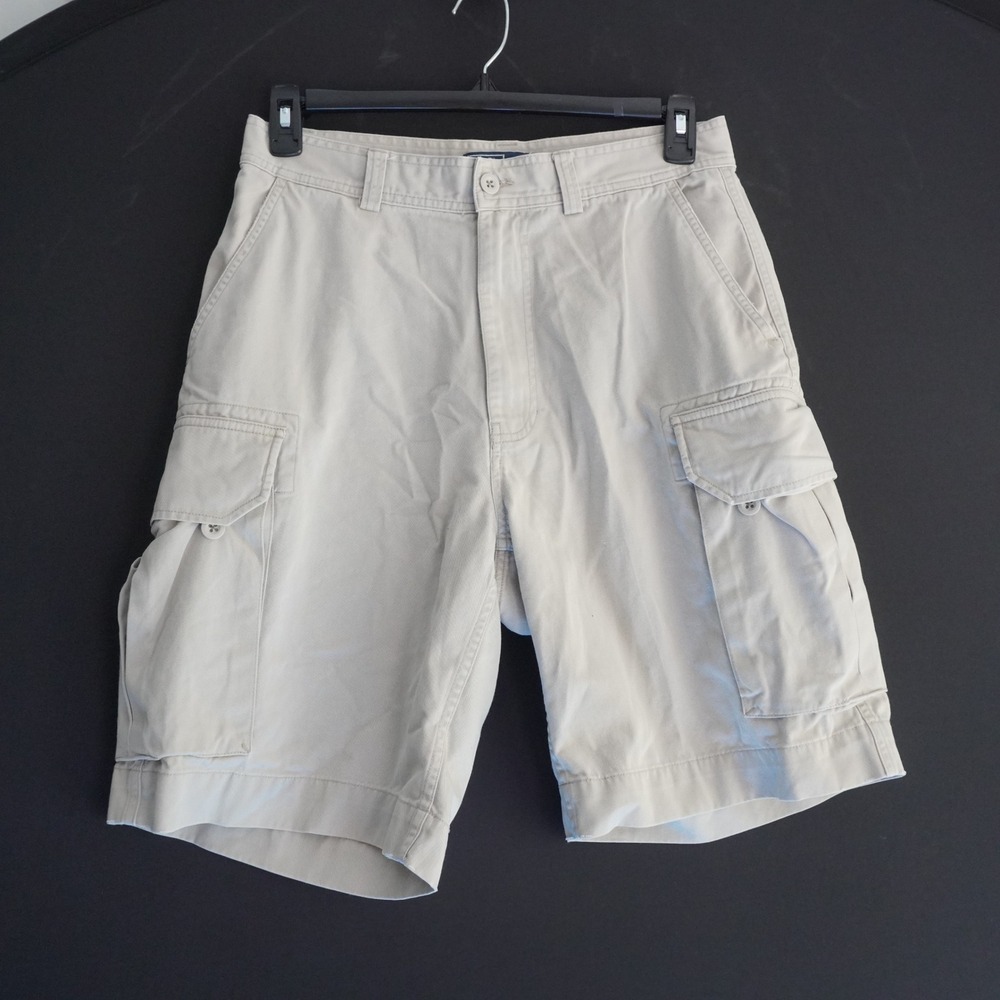 Polo Ralph Lauren Cargo Shorts Casual Outdoor Beige Cotton S 31 Summer CLassic